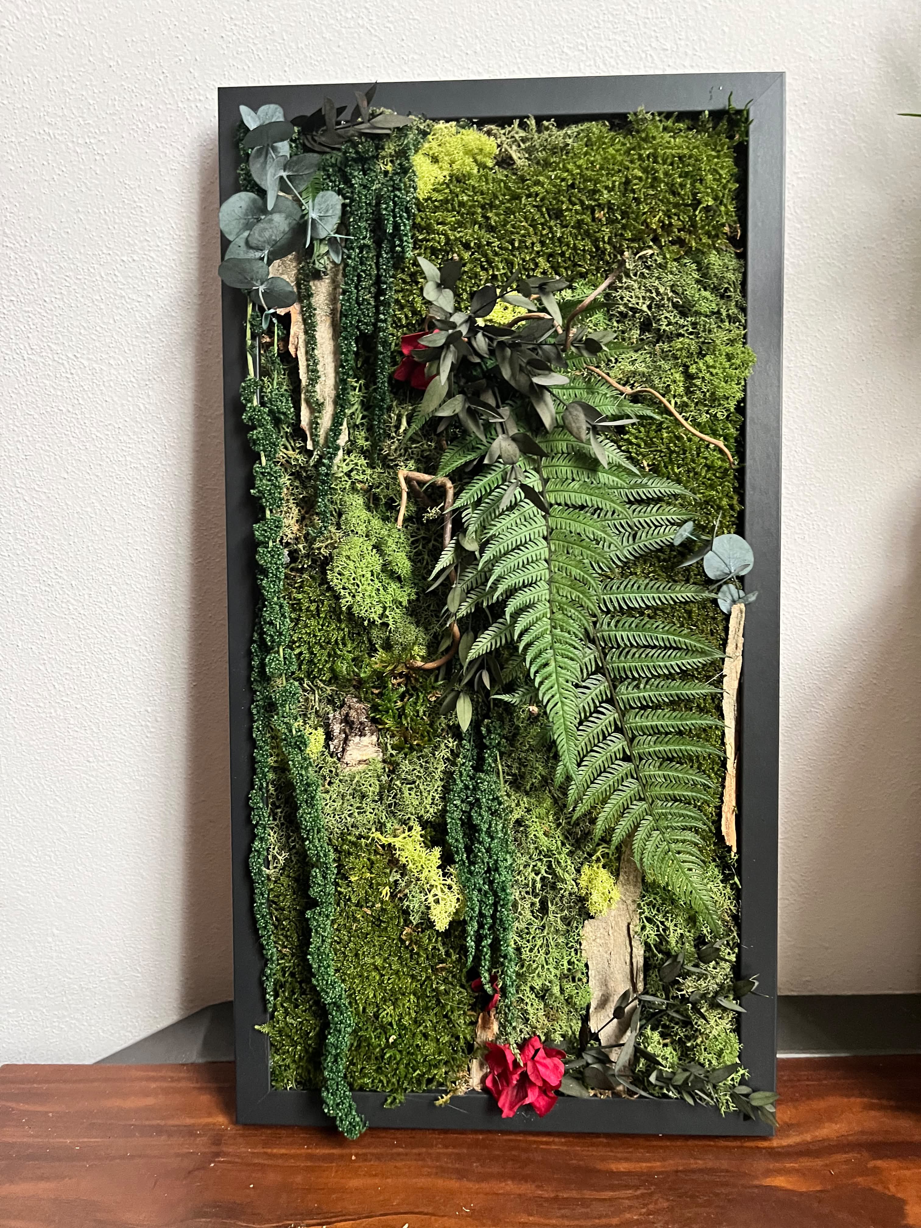 Quadro selva verticale